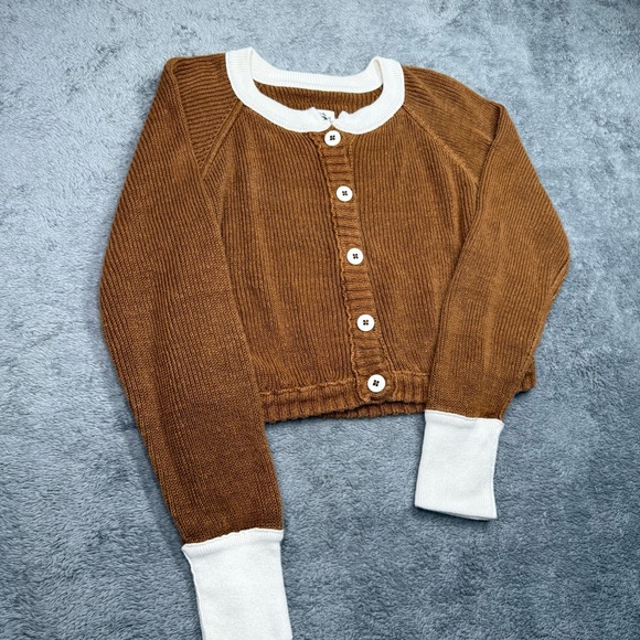 Free People We The Free Lili Linen Cardigan - Picture 3 of 8